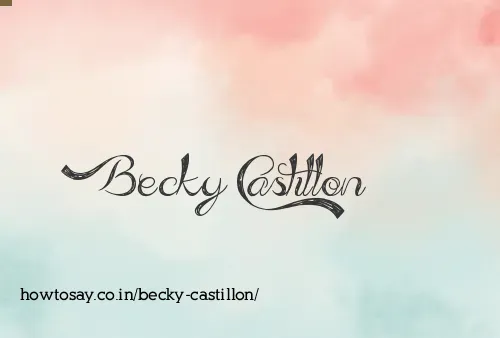 Becky Castillon