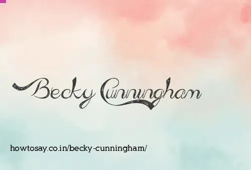 Becky Cunningham