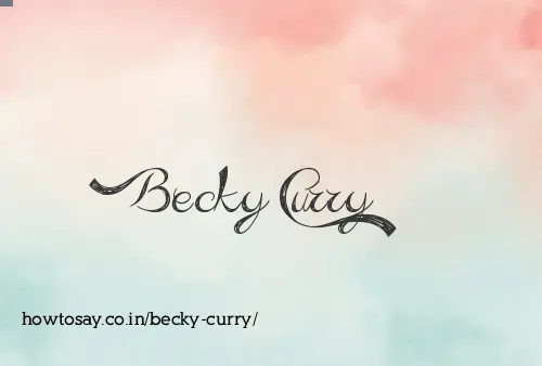 Becky Curry