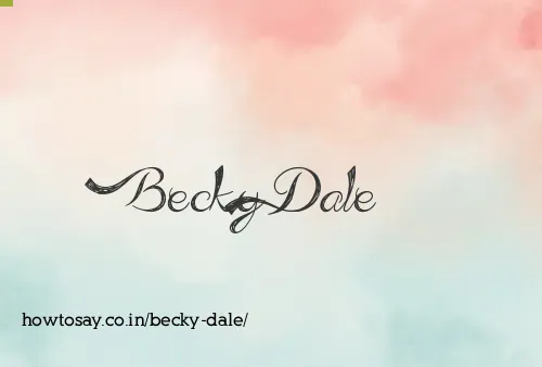 Becky Dale