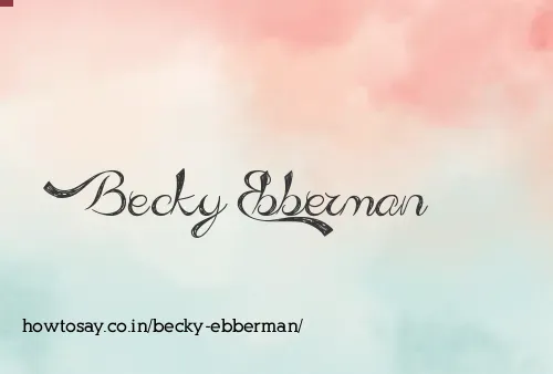 Becky Ebberman