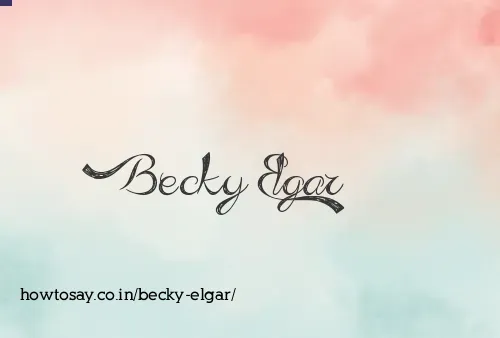 Becky Elgar