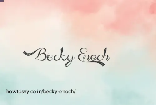 Becky Enoch