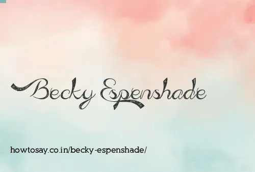 Becky Espenshade