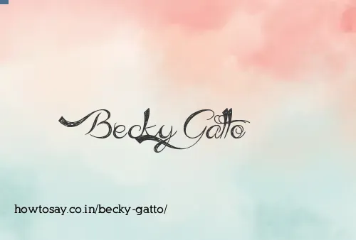 Becky Gatto