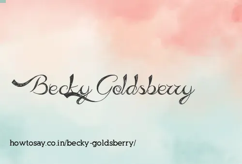 Becky Goldsberry