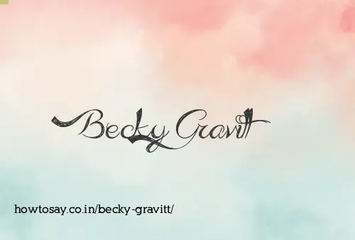 Becky Gravitt