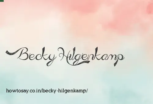 Becky Hilgenkamp