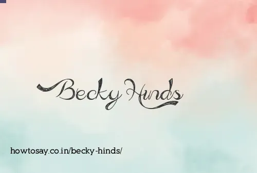 Becky Hinds