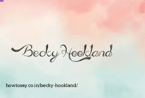 Becky Hookland