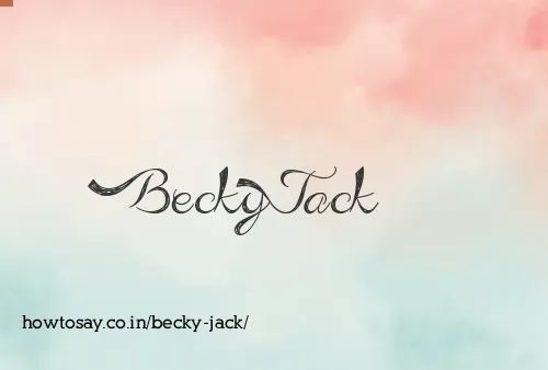 Becky Jack