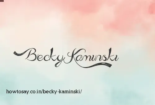 Becky Kaminski