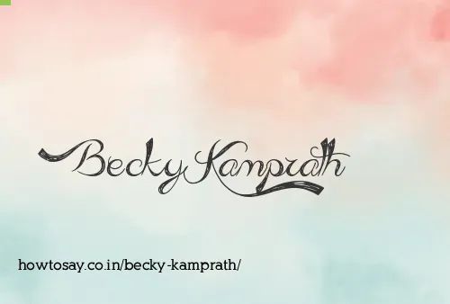 Becky Kamprath