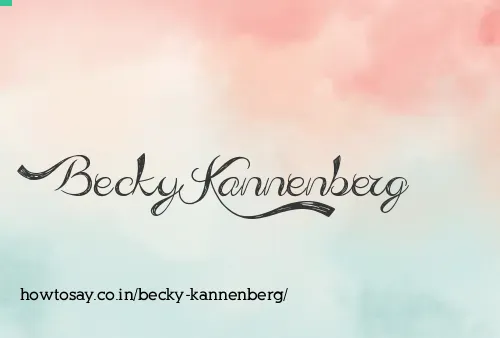 Becky Kannenberg