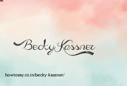 Becky Kassner