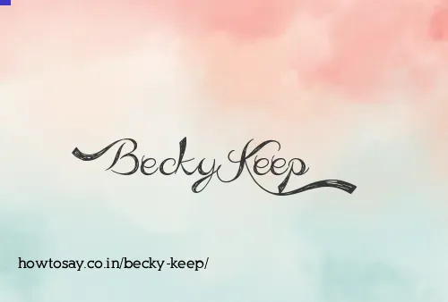 Becky Keep