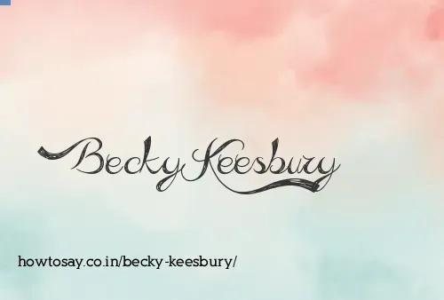 Becky Keesbury