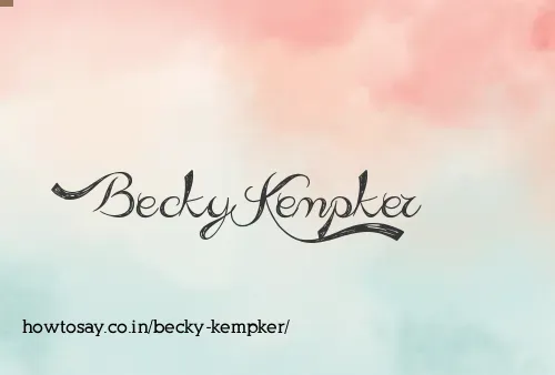 Becky Kempker