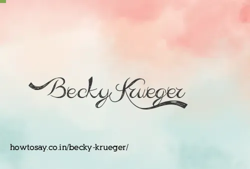Becky Krueger