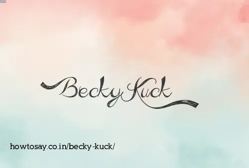 Becky Kuck