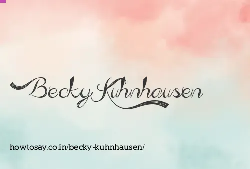 Becky Kuhnhausen