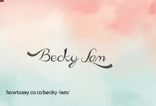 Becky Lam