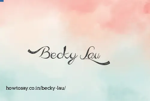 Becky Lau
