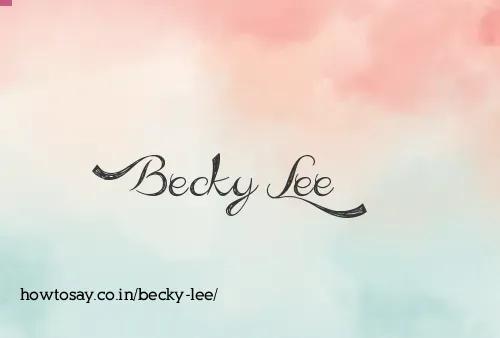 Becky Lee