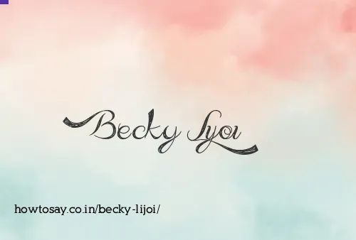 Becky Lijoi