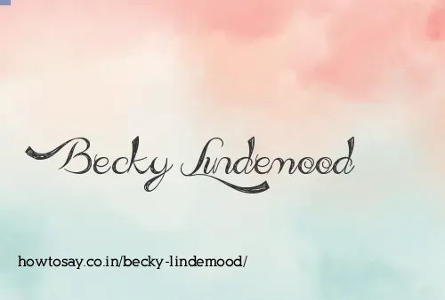 Becky Lindemood