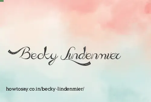 Becky Lindenmier