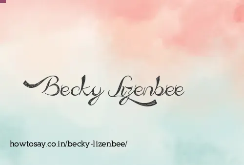 Becky Lizenbee