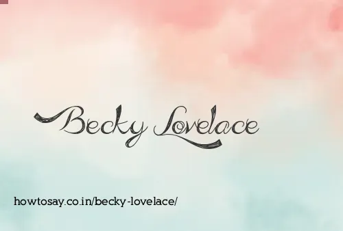 Becky Lovelace