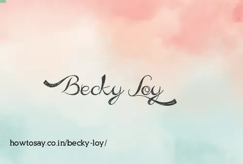 Becky Loy