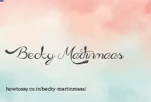 Becky Martinmaas
