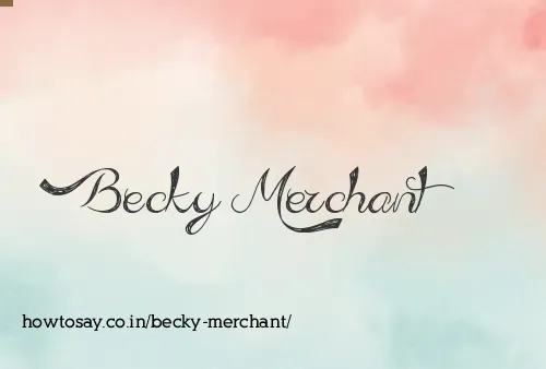 Becky Merchant