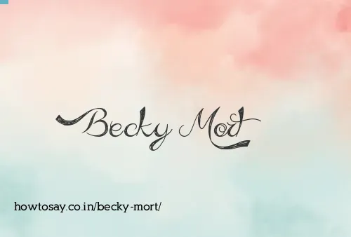 Becky Mort