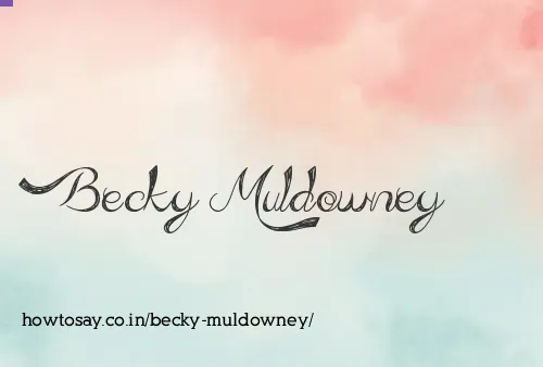 Becky Muldowney