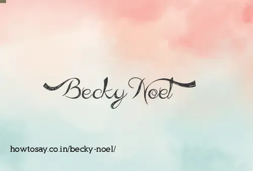 Becky Noel