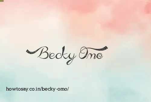 Becky Omo