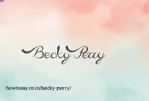 Becky Perry