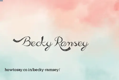 Becky Ramsey