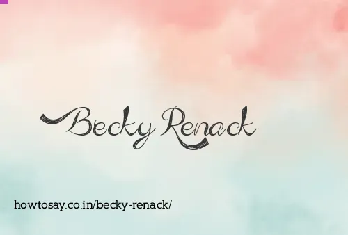 Becky Renack