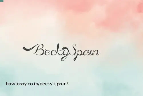 Becky Spain