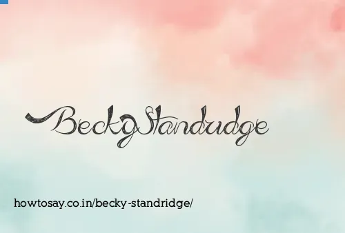 Becky Standridge