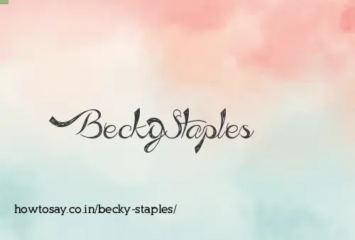 Becky Staples