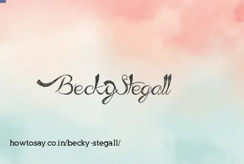 Becky Stegall