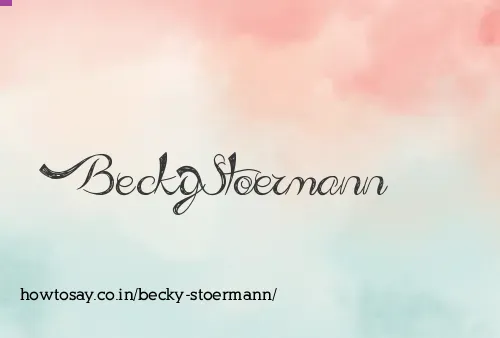Becky Stoermann