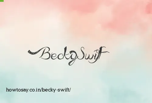 Becky Swift