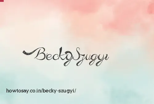 Becky Szugyi